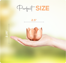 Load image into Gallery viewer, Marrgon Copper Rain Chain with Tulip Style Cups for Gutter Downspout Replacement