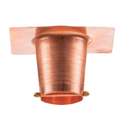 Marrgon 2 Inch Copper Gutter Adapter - Rain Chain Hanger & Diverter